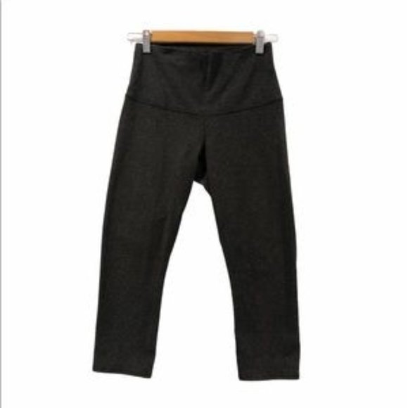 Lululemon Hi-Rise Wunder Under Crop Cotton 4 - Picture 8 of 8